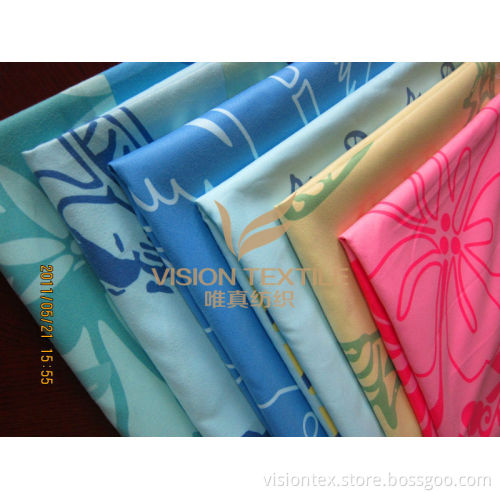 100%MICROFIBER PRINTING BEACH TOWEL